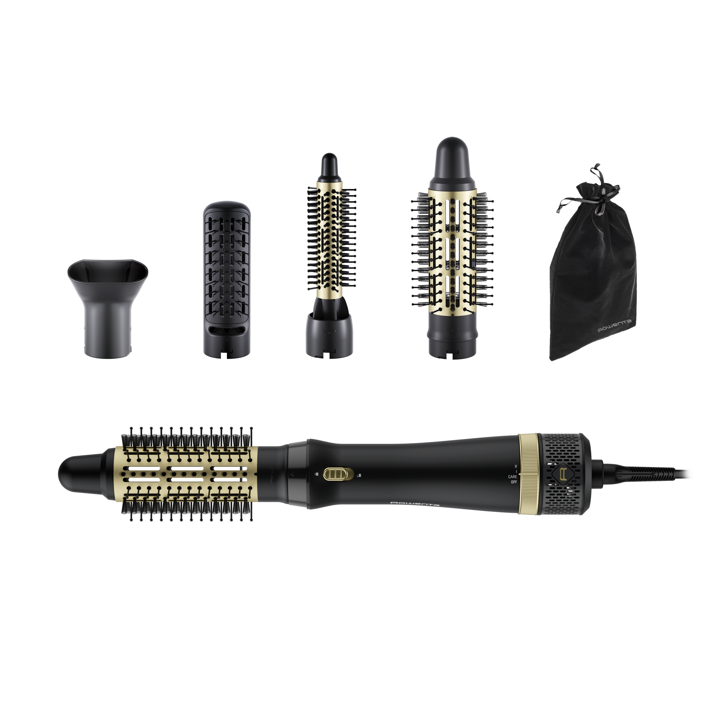 Express Style de Rowenta, Cepillo de aire caliente, Seca y moldea, Revestimiento Cerámico
