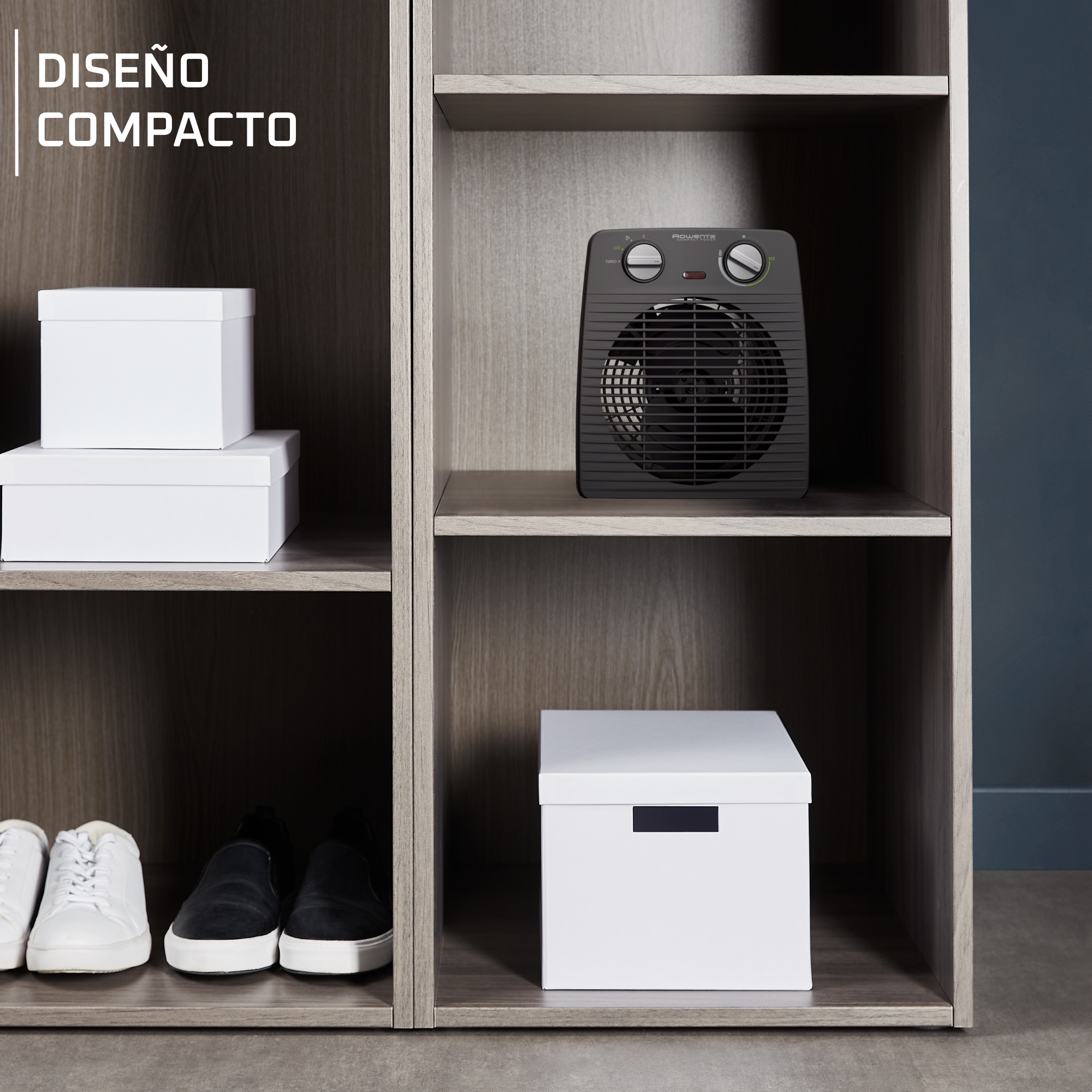 Compact Power, Calefactor, 2000 W