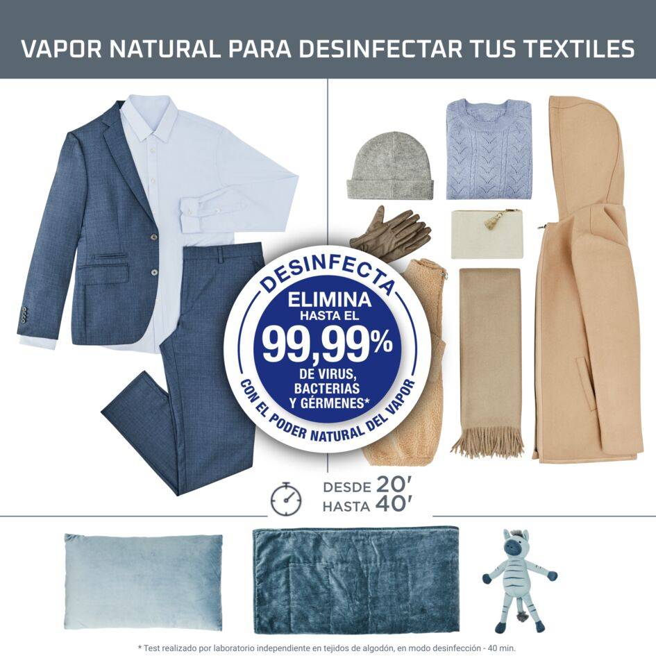 Care for you I-Blue Eco, solución de planchado automática