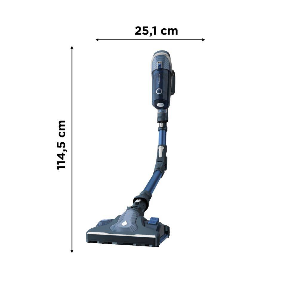 X-Force Flex 8.50 Aqua, Aspiradora sin cable, 185 W, Batería 22V, Azul