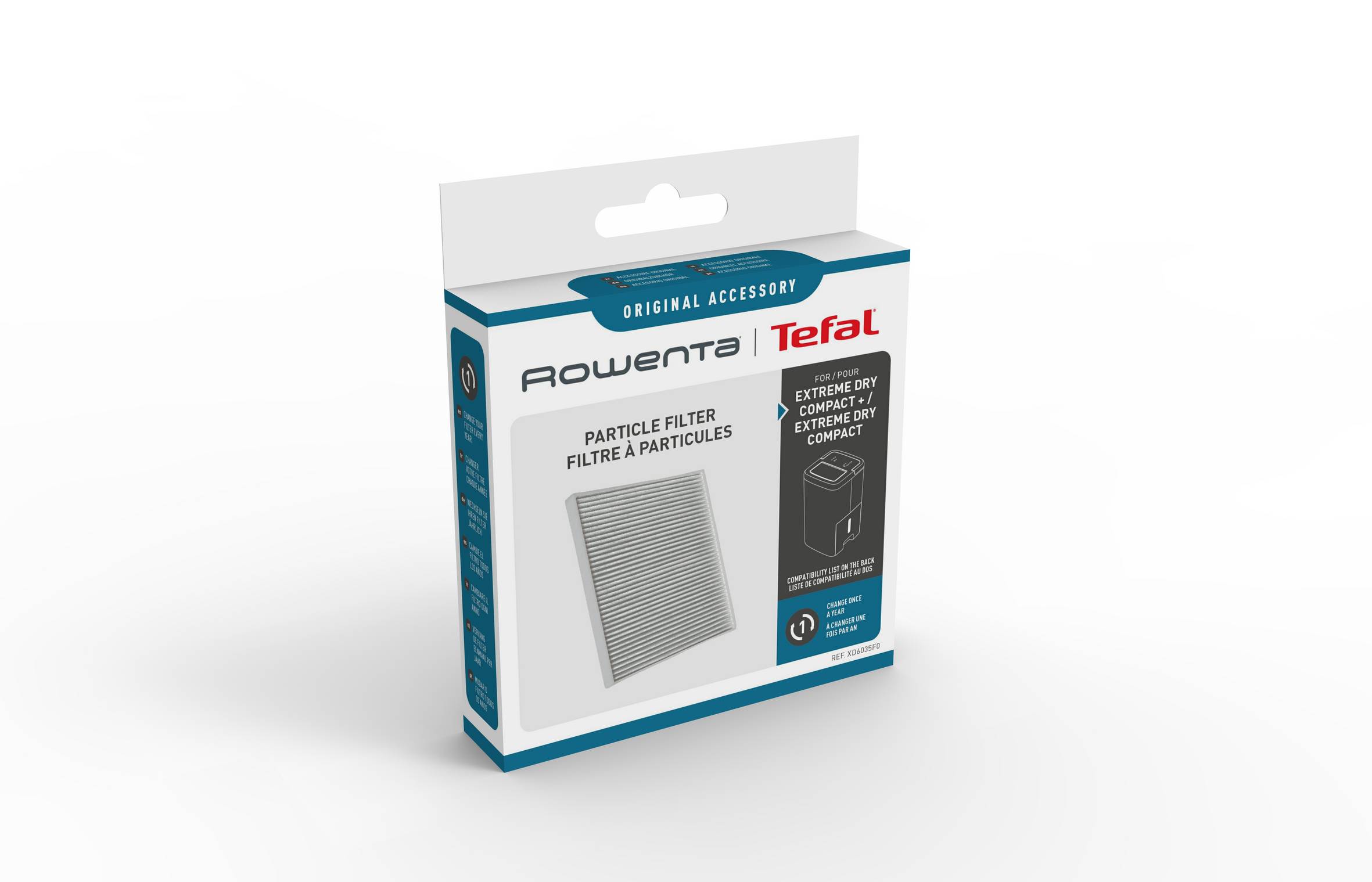 FILTRO DE PARTÍCULAS XD6035F0 PARA EXTREME DRY COMPACT+ Y EXTREME DRY COMPACT