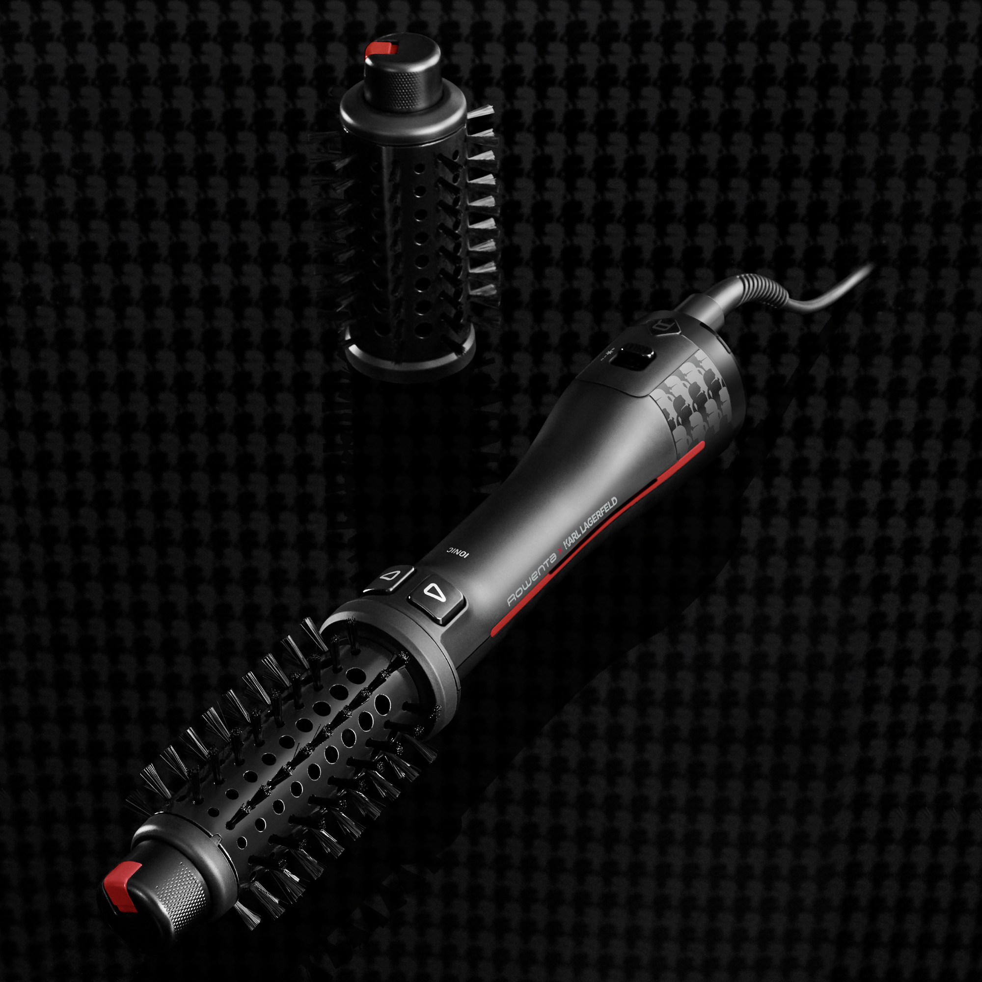 K/Pro Stylist Karl Lagerfeld, Cepillo secador, Moldea, Tecnología iónica