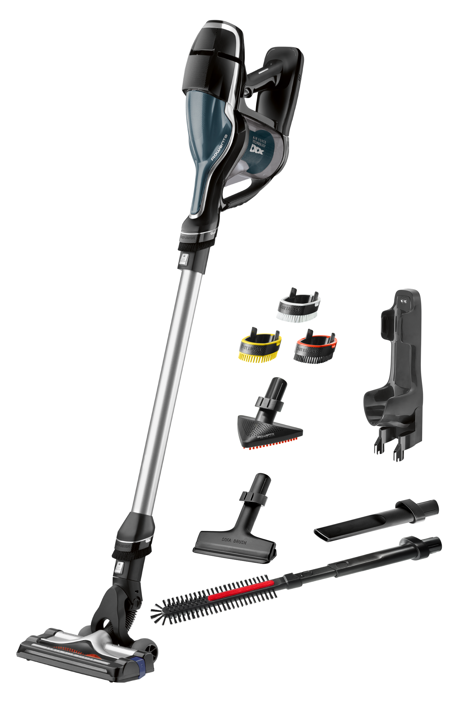 AIR FORCE ALL IN ONE NEGRO Y VERDE + 4 ACCESORIOS