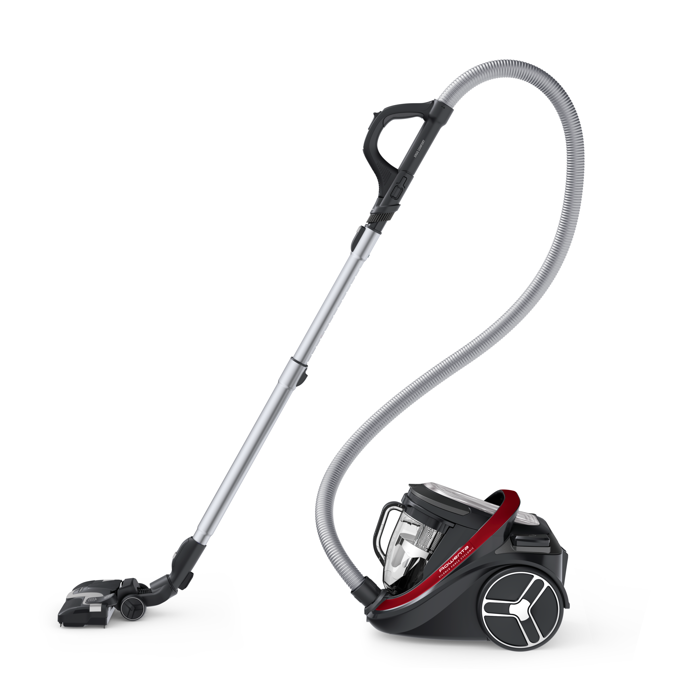 Silence Force Cyclonic Effitech, Aspiradora sin bolsa, Bajo Consumo, 59 dB(A), Multi Modelo