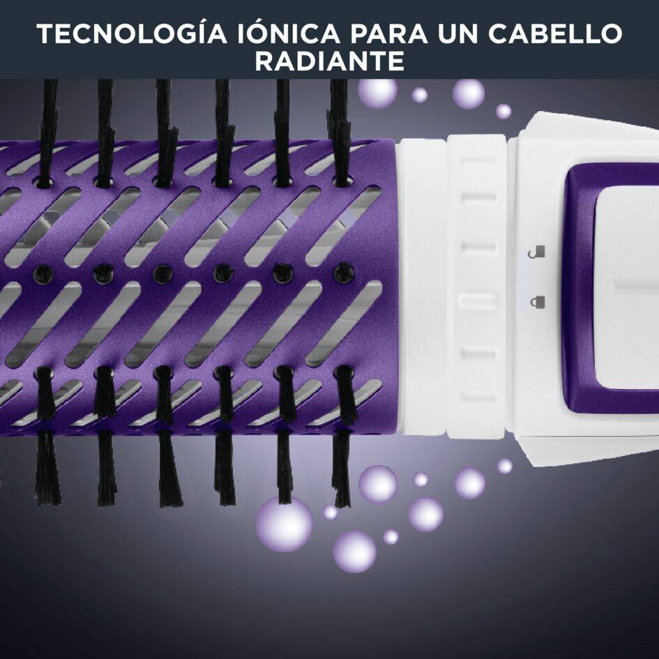 Brush Activ Volume & Shine, Cepillo secador, Moldea, 2 cabezales, Tecnología iónica