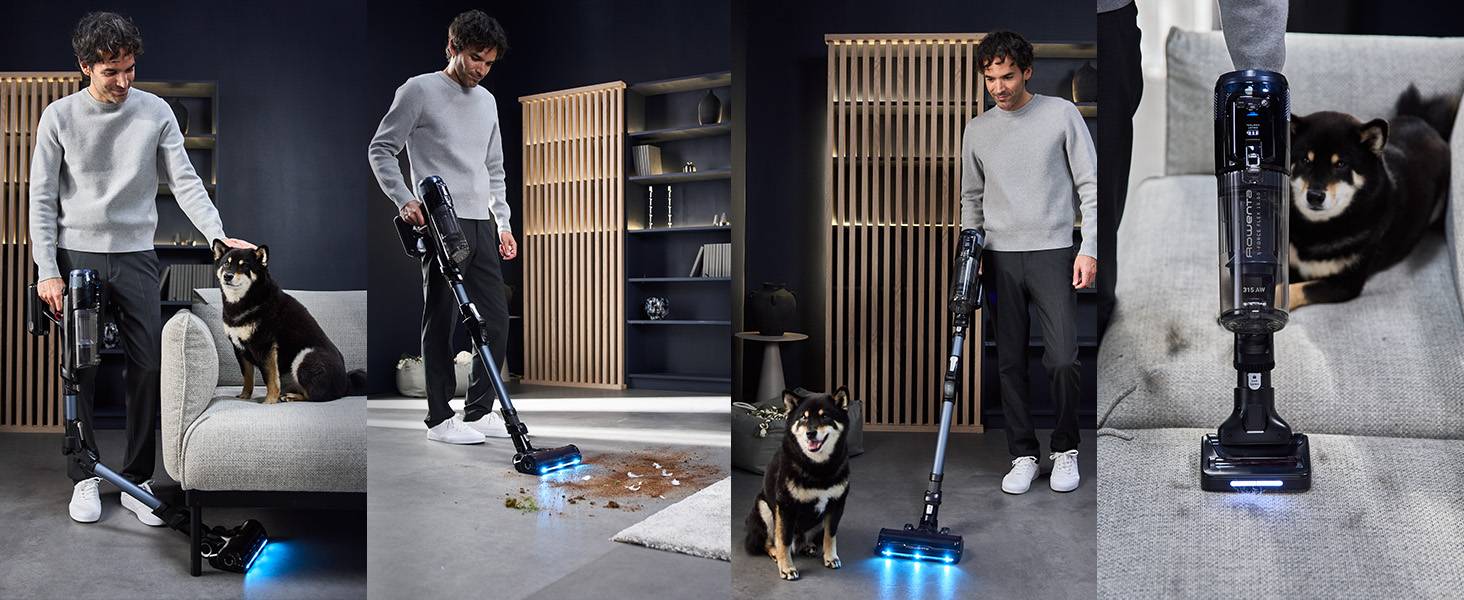 Aspirador sin cable para mascotas Rowenta