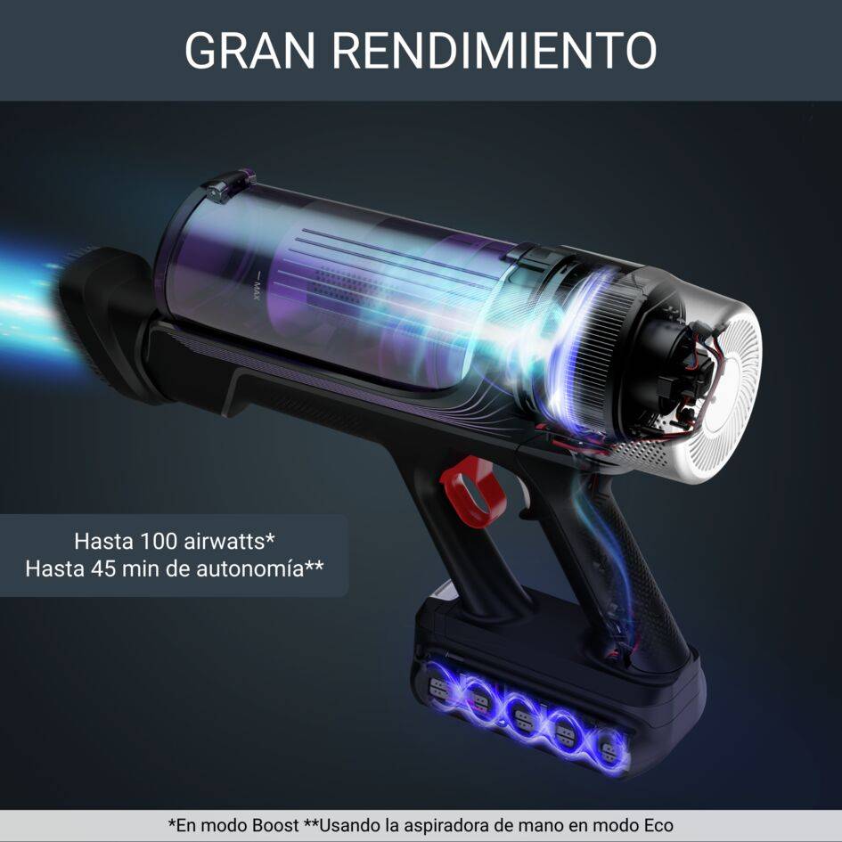 X-Force Flex 9.60, Aspiradora sin cable, 100 airwatts, 1,1 kg, Allergy Care