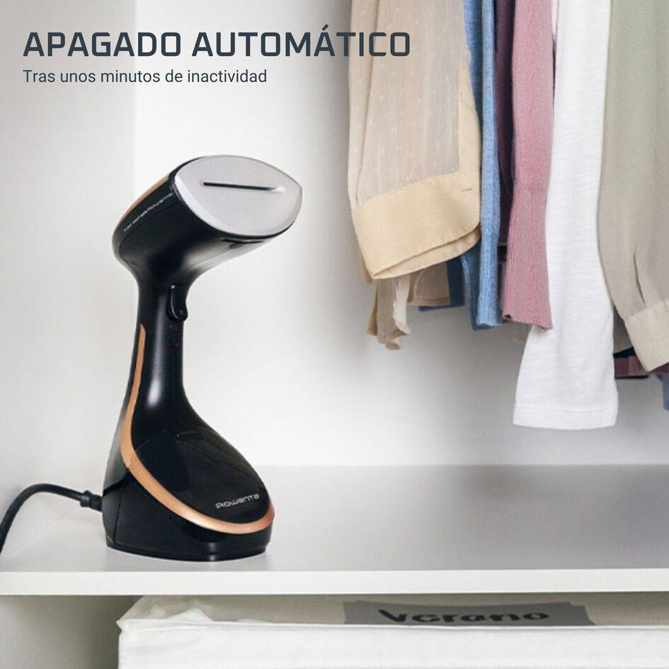 Access Steam Care de Rowenta, Cepillo de vapor, Salida de vapor de 30 g/min, Negro