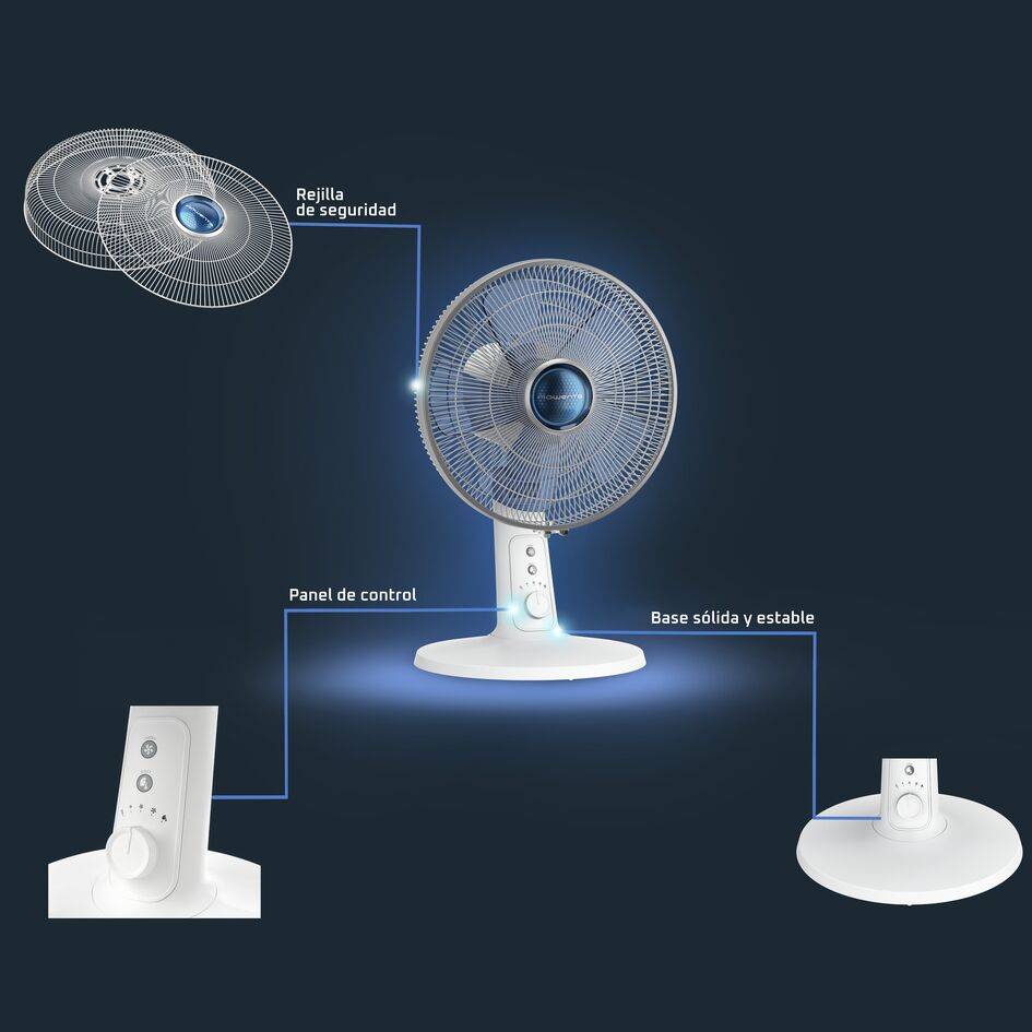 Turbo Silence Extreme +, Ventilador de mesa, Silencioso