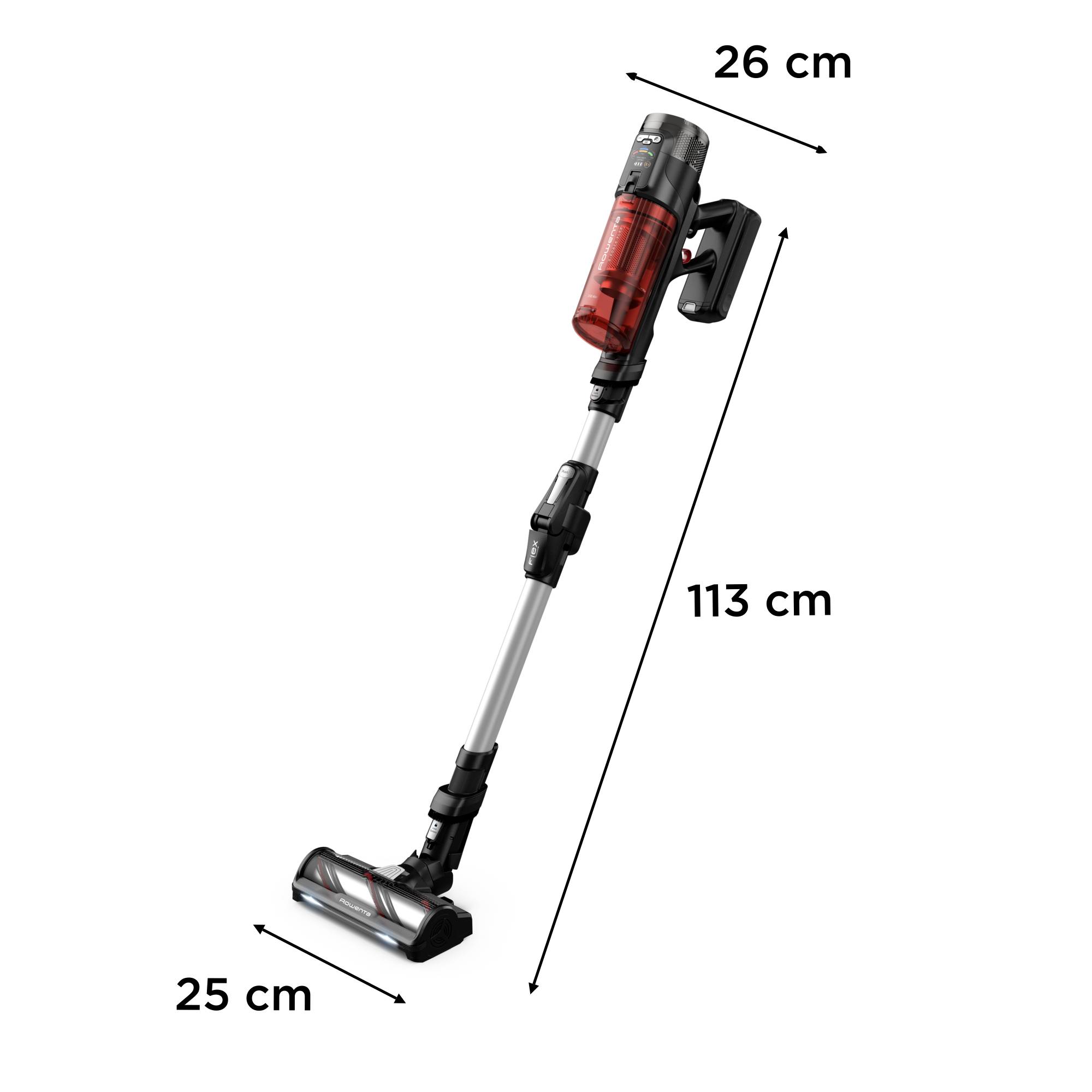 X-Force Flex 13.60 Complete de Rowenta, Aspiradora escoba sin cable, animal care, gran autonomía, 150 Air Watts de potencia