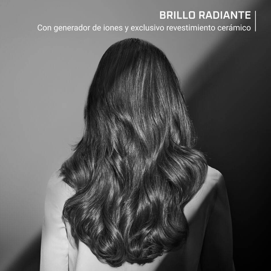 Powerbrush de Rowenta x Karl Lagerfeld, Cepillo térmico, Peinado de calidad de peluquería, 38 mm