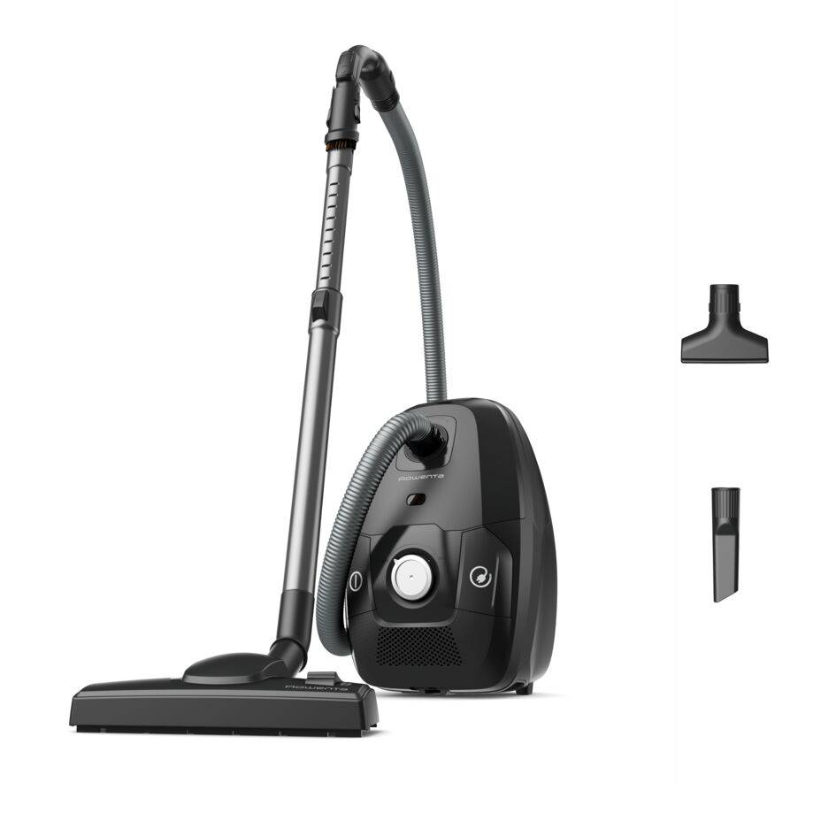 Green Force Max Silence, Aspiradora con bolsa, Filtración HEPA, Bajo consumo energético, Eco