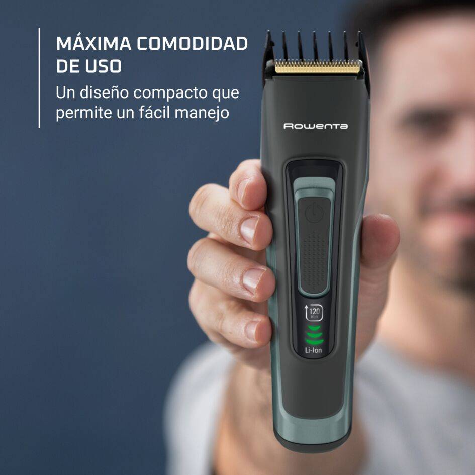 Advancer de Rowenta, Cortapelos, Multiaccesorios, Cuchillas autoafilables, Alta precisión