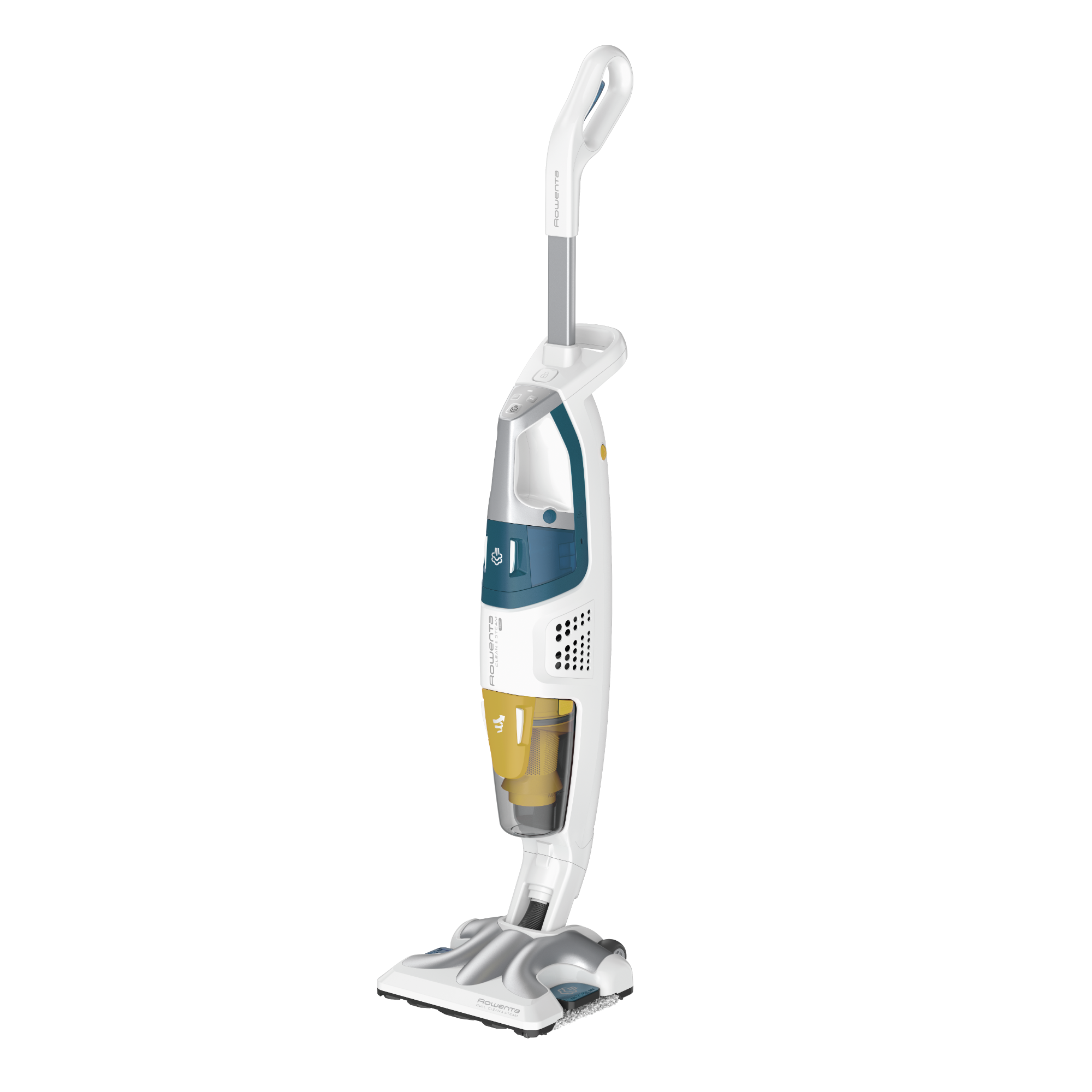 Clean & Steam 3 en 1, Aspiradora con limpieza a vapor, Desmontable, Accesorios versátiles