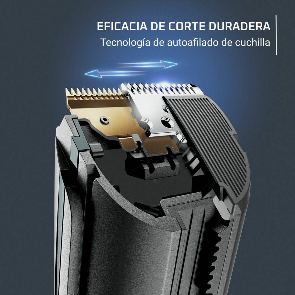 Advancer de Rowenta, Cortapelos, Multiaccesorios, Cuchillas autoafilables, Alta precisión