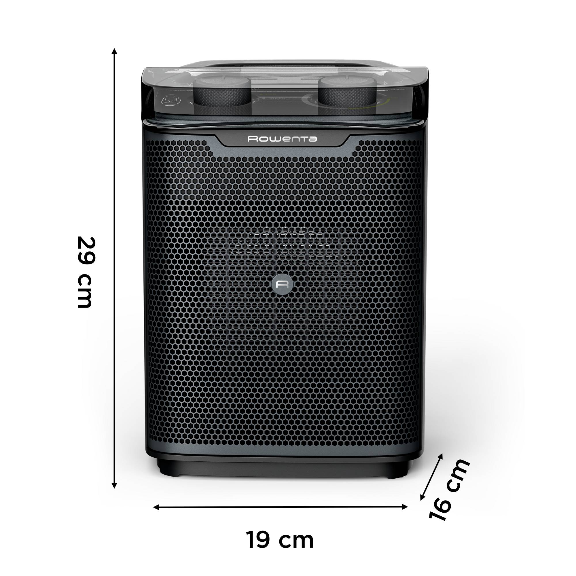 Intense Comfort + Aqua de Rowenta, Calefactor seguro para el baño, Silencioso, 2000 W
