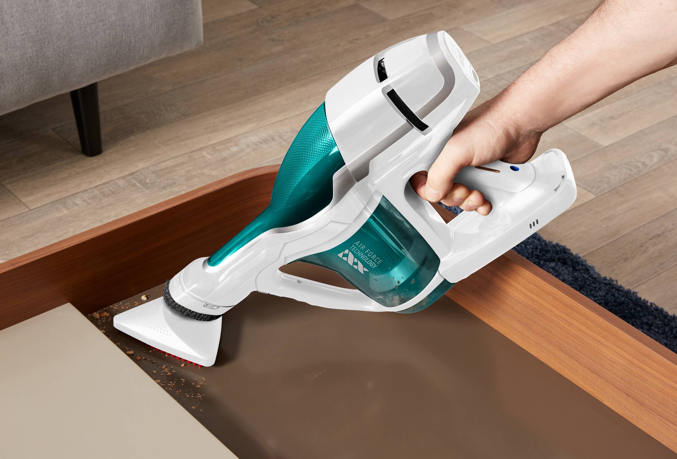 AIR FORCE ALL IN ONE BLANCO Y VERDE + 3 ACCESORIOS