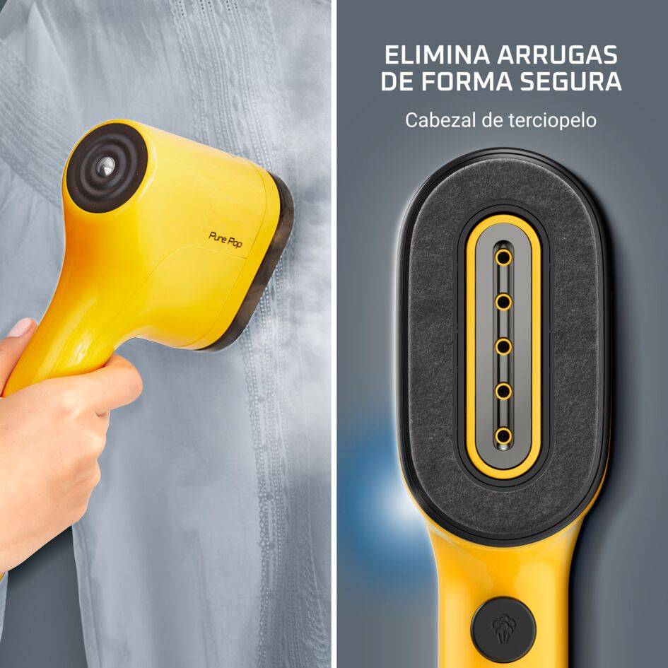 Pure Pop Amarillo de Rowenta, Plancha vertical, Salida de vapor 20 g/min
