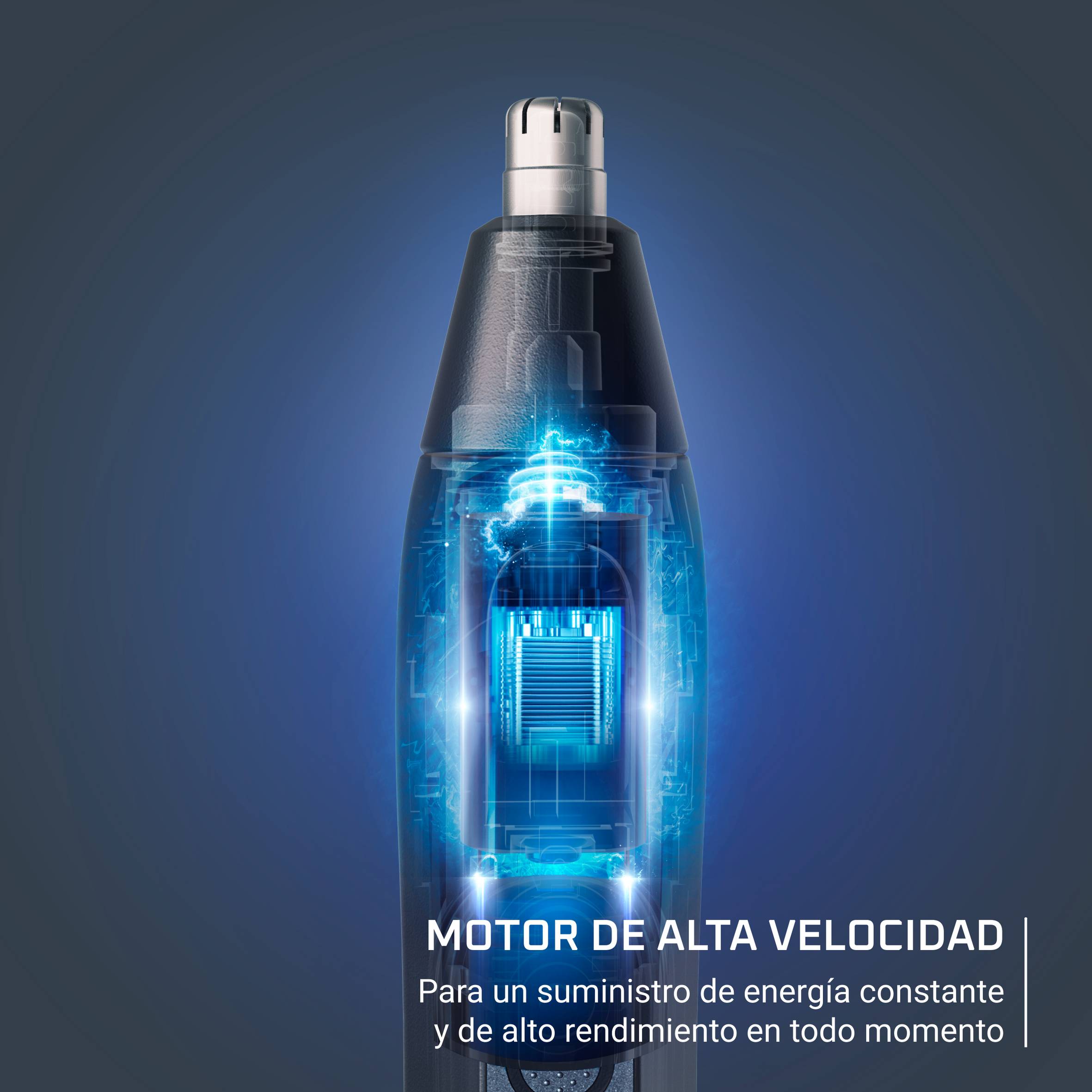 Performance de Rowenta, Cortapelos para nariz, Cuchillas de acero inoxidable, Gran autonomía 