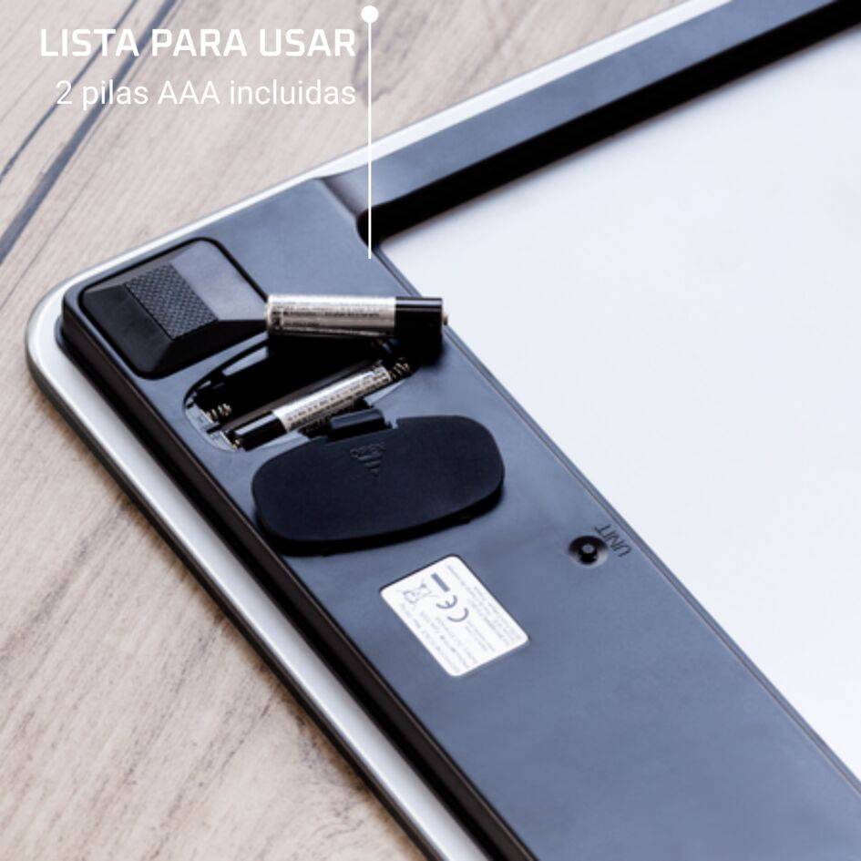 Classic, báscula digital, blanca