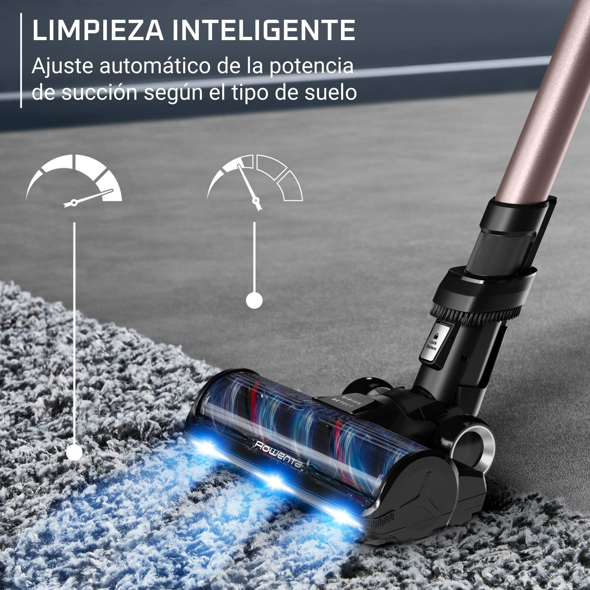 X-Force Flex 16.60 de Rowenta, Aspiradora escoba sin cable, aspiración extrema, 315 AW, gran autonomía, con luces led, ligera y flexible