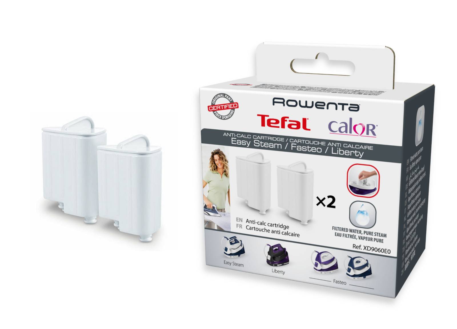 2 cartuchos antical XD9060E0