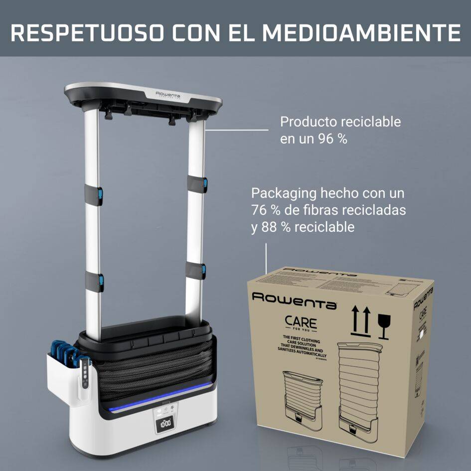 Care for you I-Blue Eco, solución de planchado automática