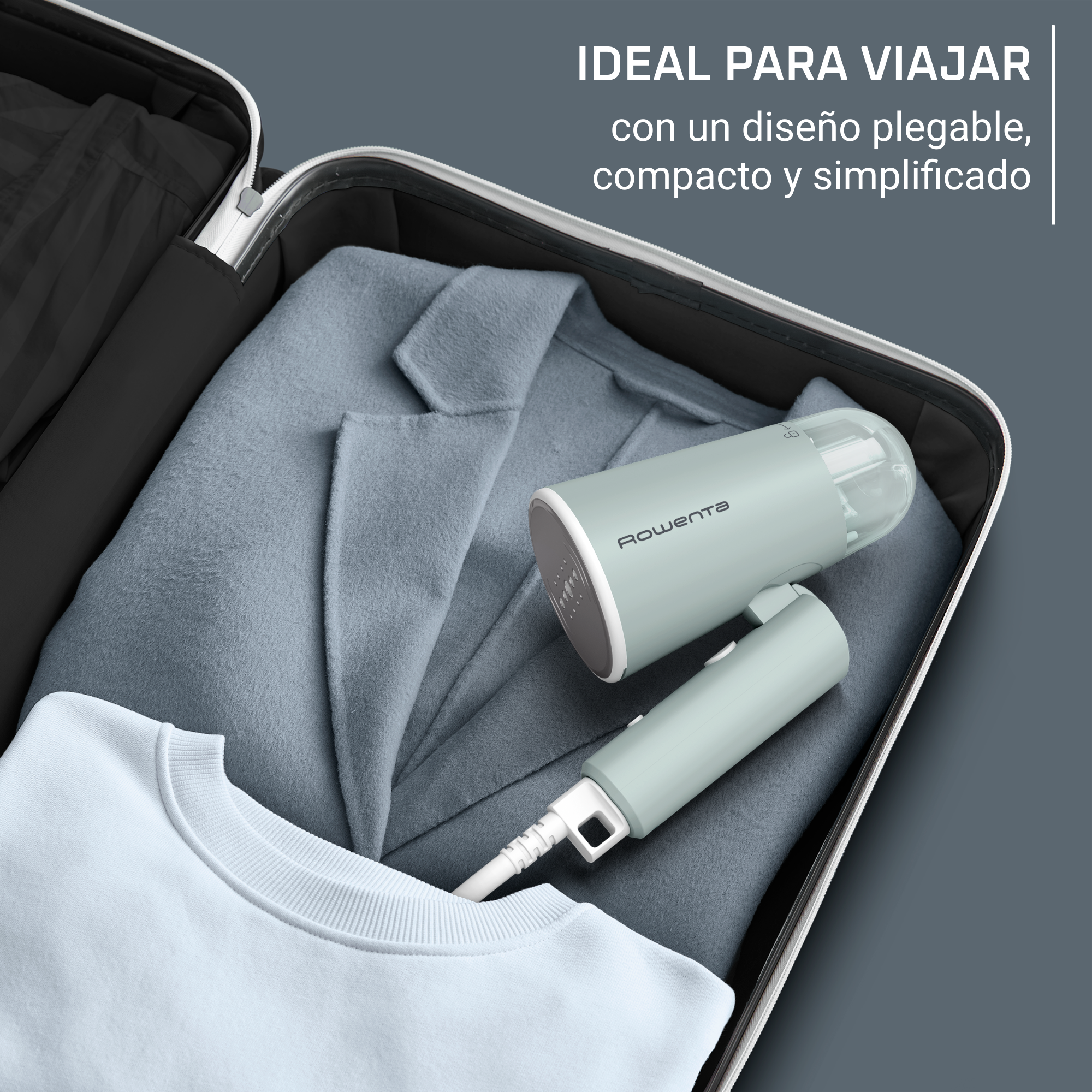 Origin Travel, Cepillo de vapor, Verde menta
