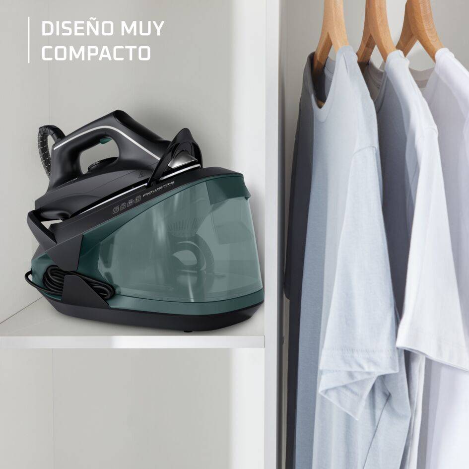 Powersteam de Rowenta, Centro de planchado de alto rendimiento, Salida de vapor continua de 120&nbsp;g/min, golpe de vapor de 350&nbsp;g/min