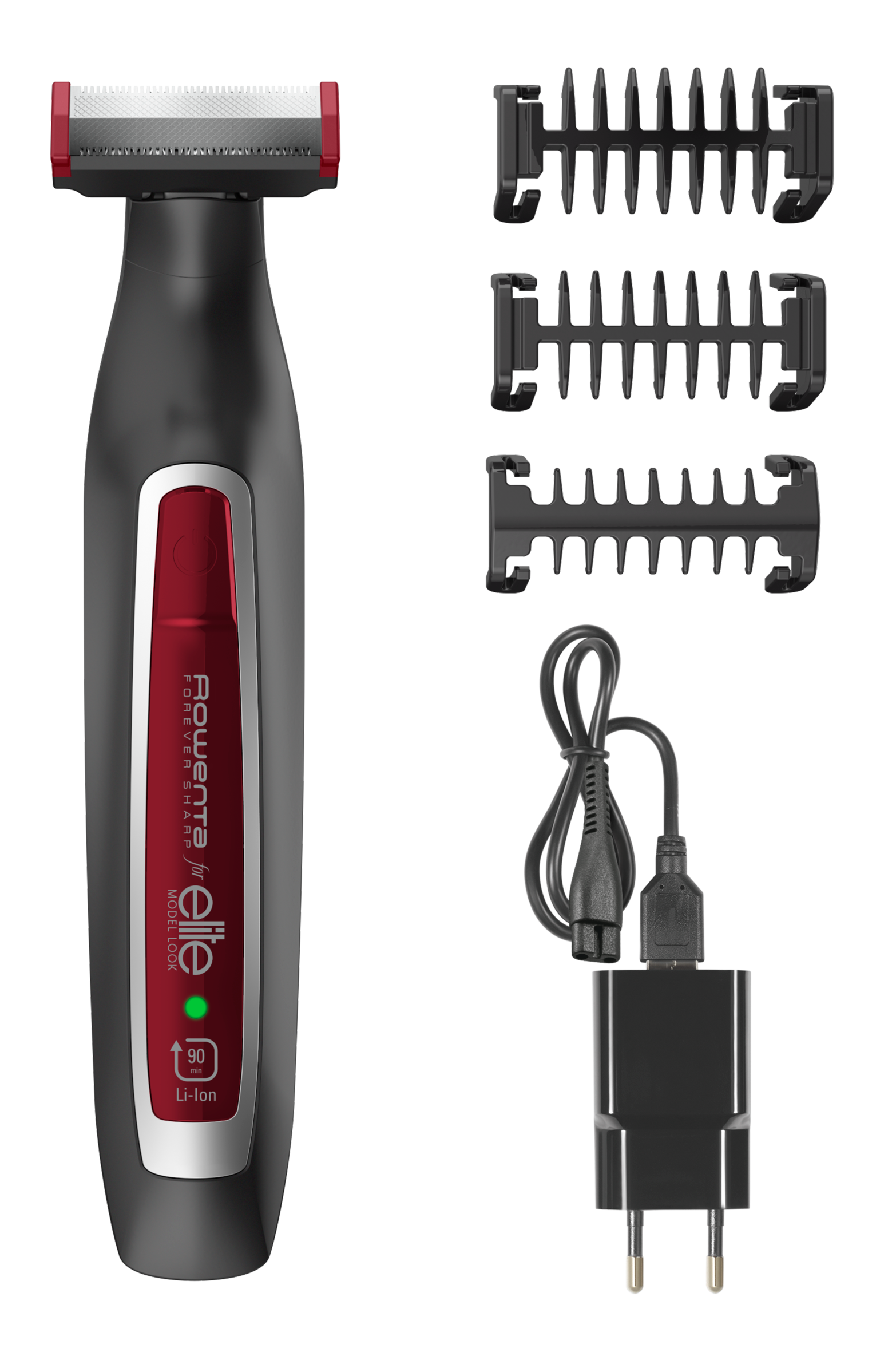 FOREVER SHARP NEGRO Y ROJO