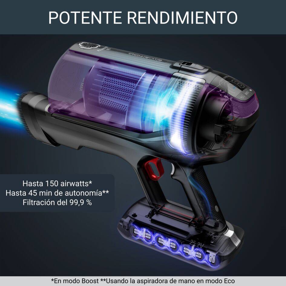 X-Force Flex 12.60, Aspiradora versátil sin cable, Modelo Allergy