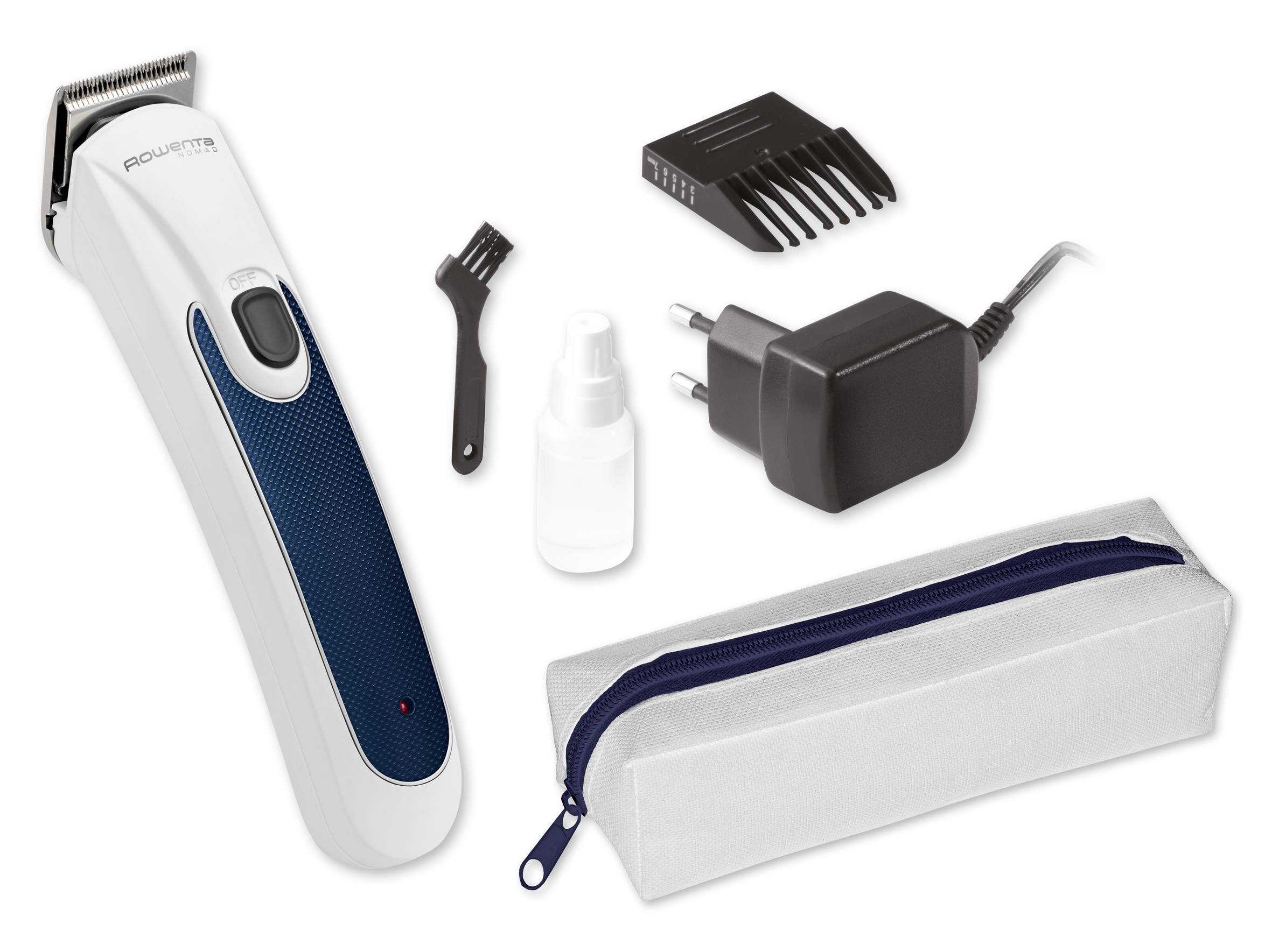 BARBERO NOMAD BLANCO Y AZUL