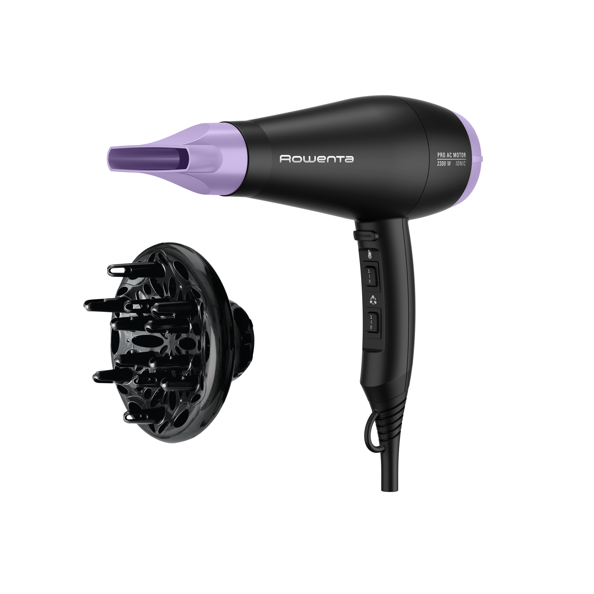 SECADOR PRO MOTOR AC LILA