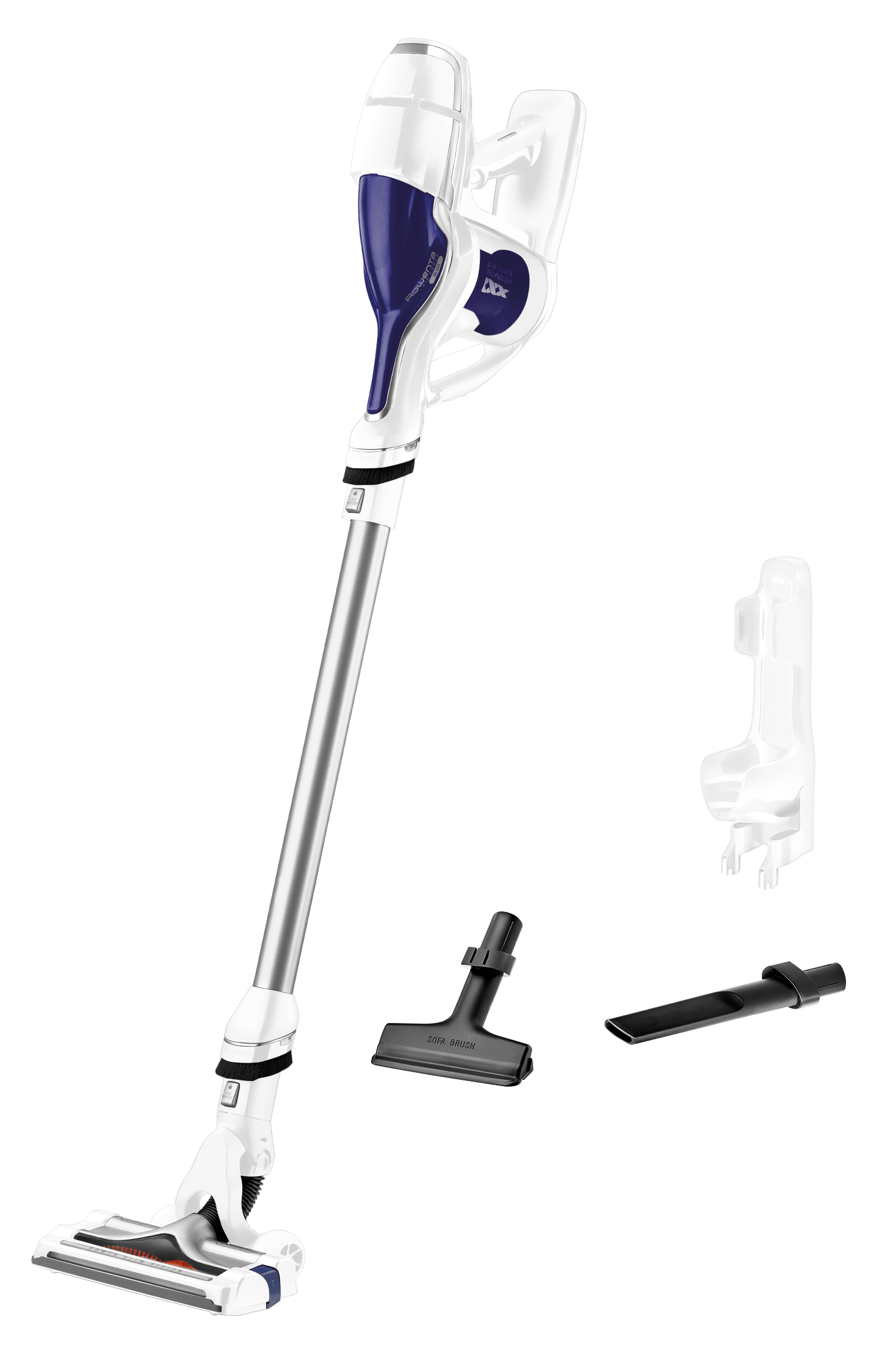 AIR FORCE 360 MAX AZUL Y BLANCO + 2 ACCESORIOS