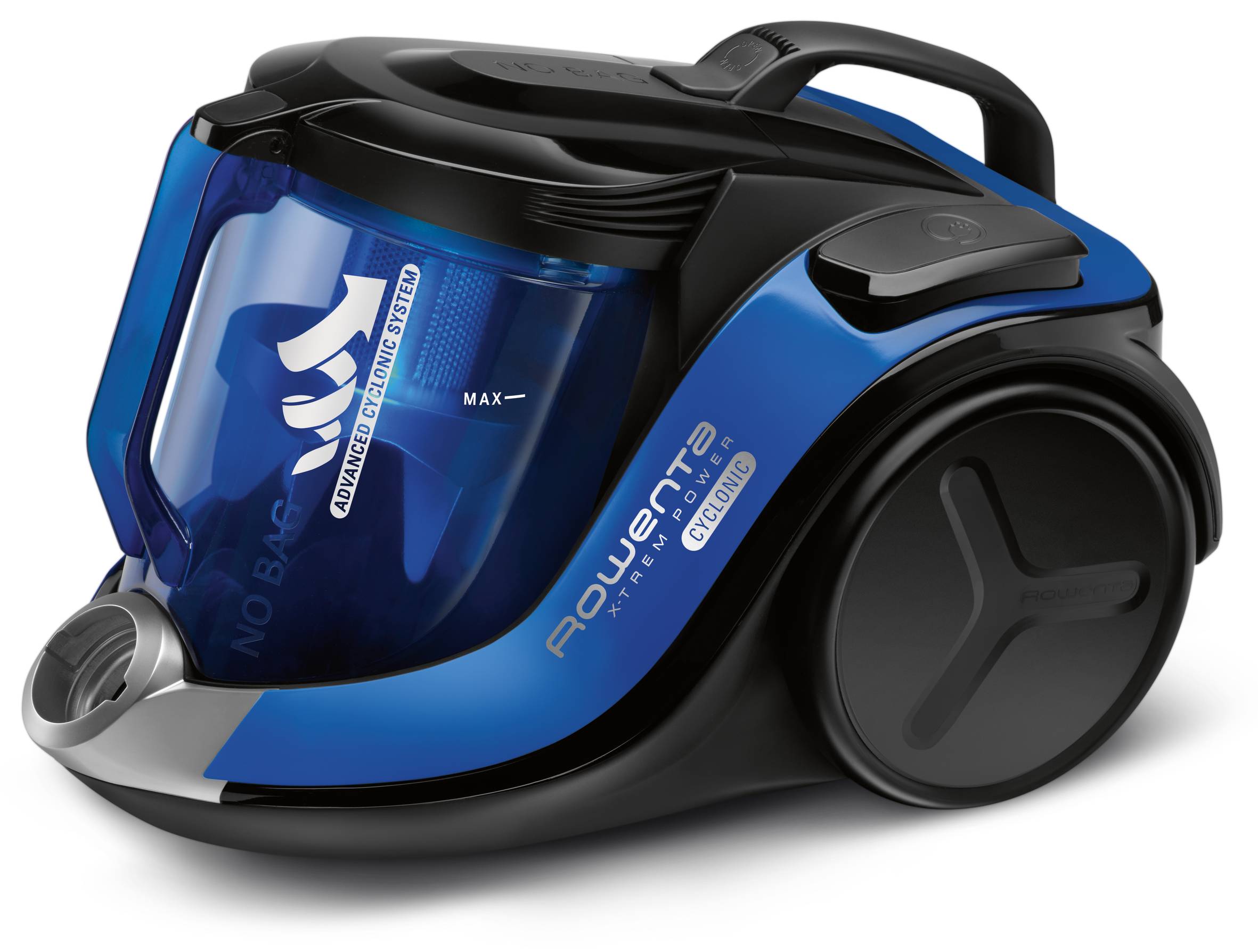 X-TREM POWER CYCLONIC AZUL Y NEGRO + 2 ACCESORIOS