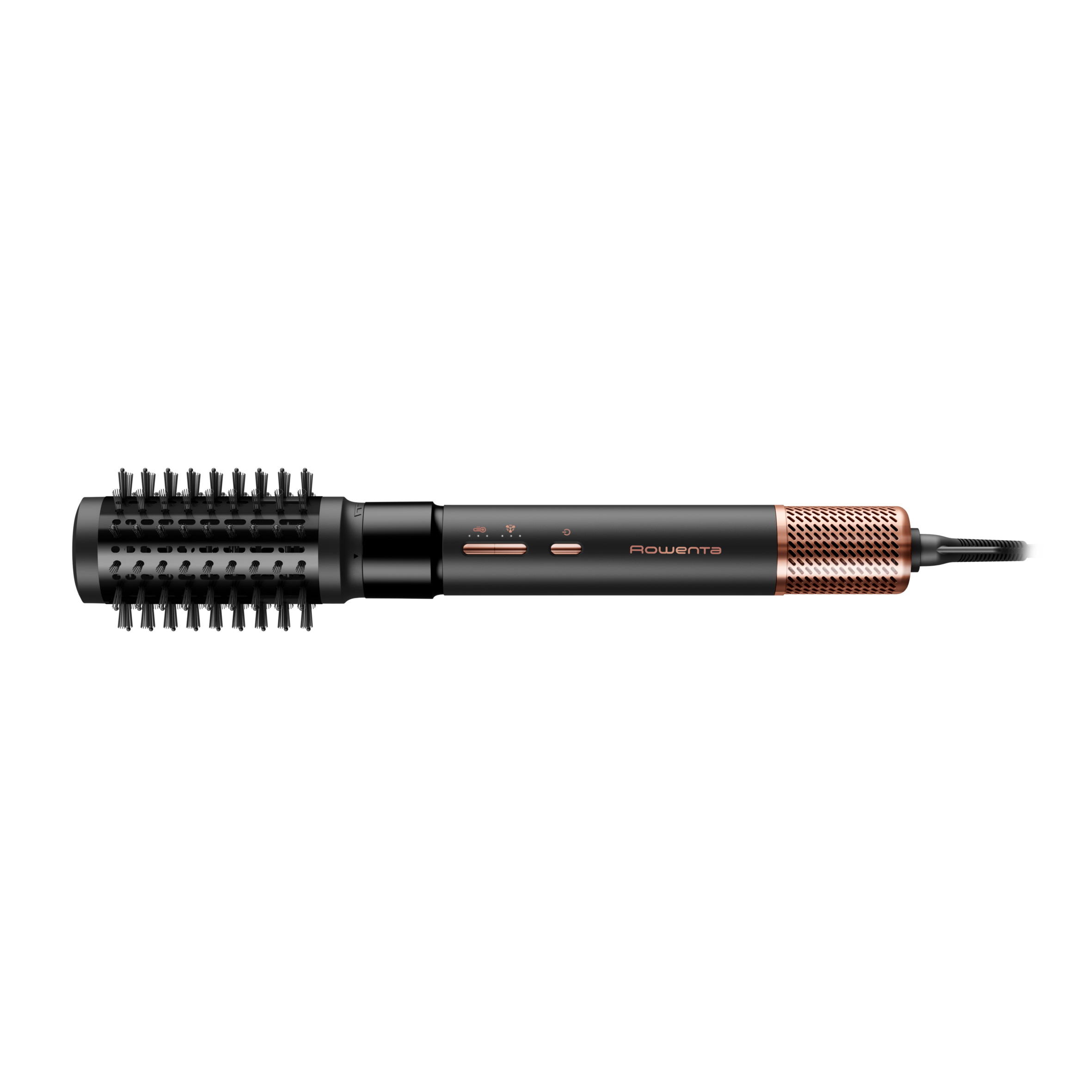 Air Shape de Rowenta, Moldeador de cabello, 4 cabezales distintos, Motor digital de alta velocidad, Hasta 150 km/h, Resultados duraderos