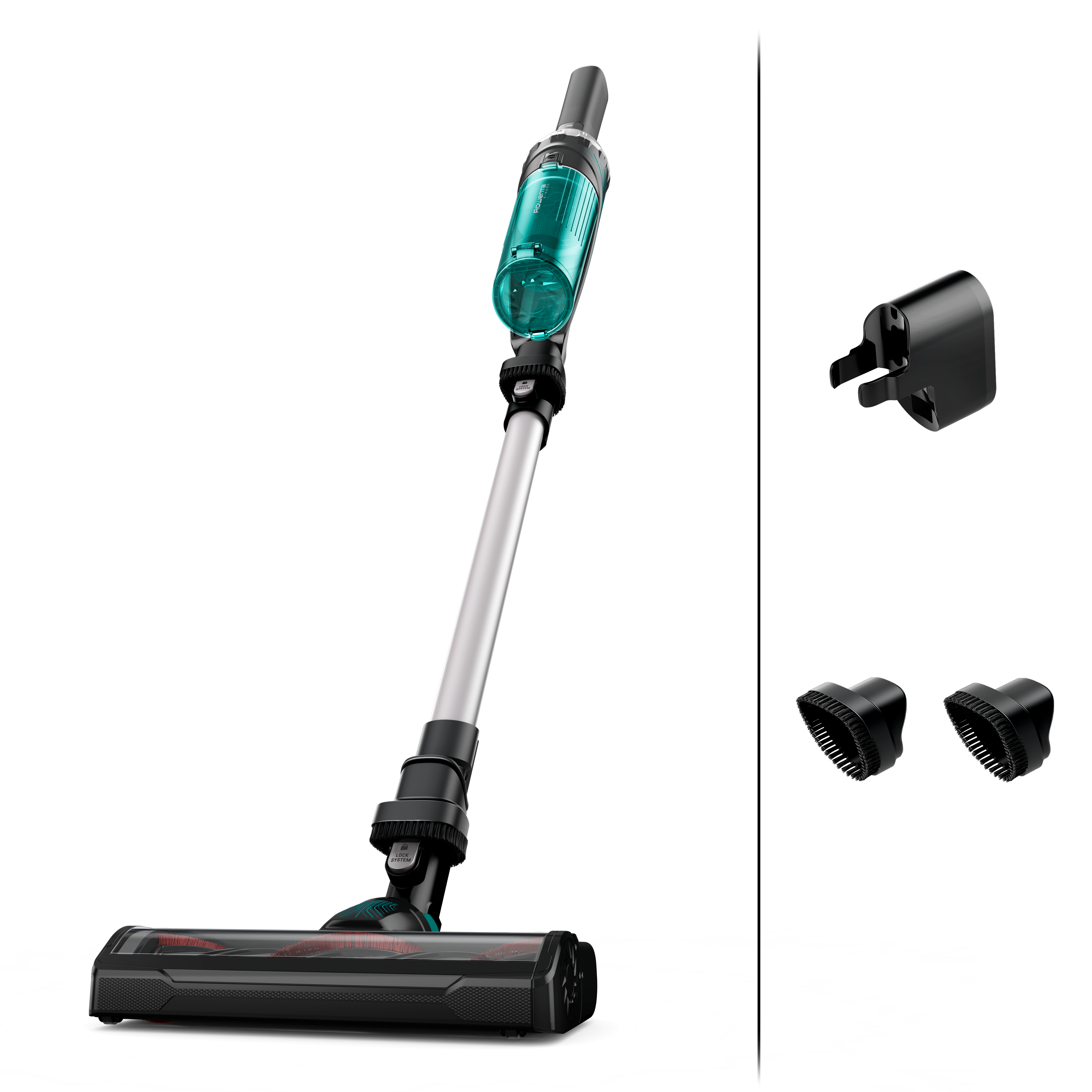 X-Nano de Rowenta, Aspiradora escoba sin cable, extremadamente ligera, aspiradora de mano de 1 Kg, limpieza todo en uno convertible, diseño compacto,&nbsp;autonomía de 40 minutos, base de carga, RH1127WO