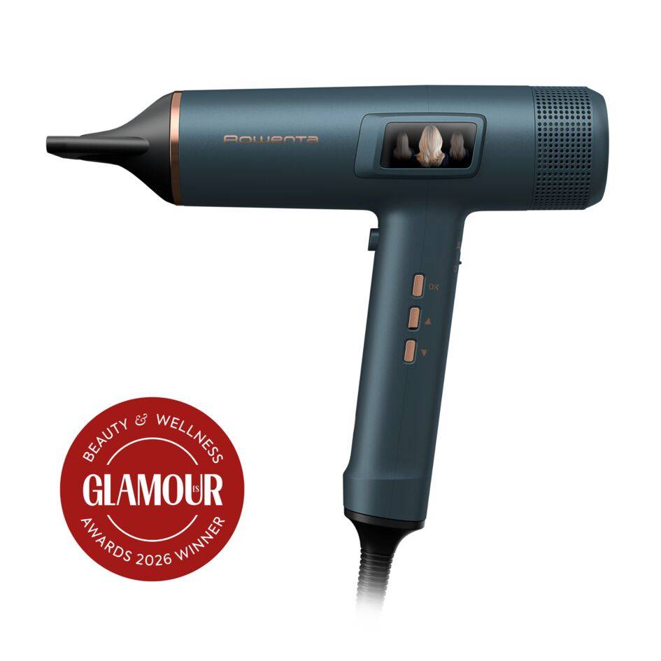 Maestria For You, Secador de pelo, Pantalla LED integrada, 225 km/h, 6 accesorios, Estuche premium