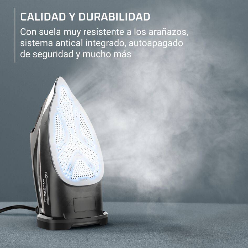 Steamforce Pro de Rowenta, Plancha de Vapor, Potencia de un centro de planchado, 3200&nbsp;W, Salida de vapor continua de 75&nbsp;g/min, Depósito de agua extragrande de 350 ml
