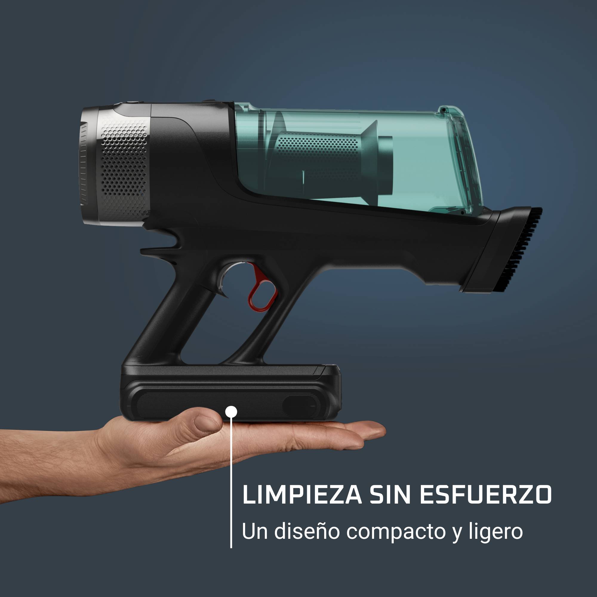 X-Force Flex 12.60 Neo de Rowenta, Aspiradora Escoba Sin Cable, Modelo Surface, Potencia de Limpieza Profunda