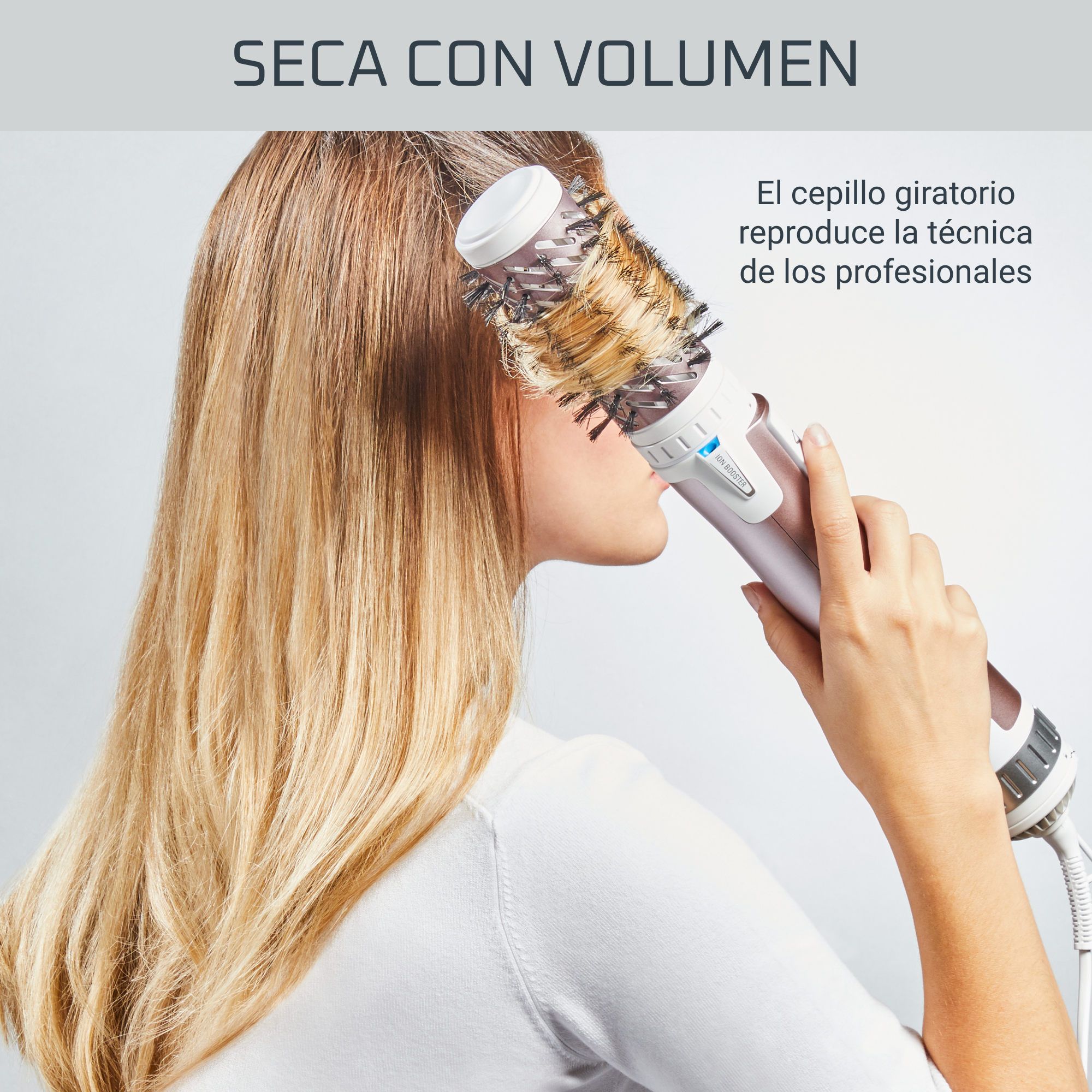 Activ Premium Care, Cepillo secador, Moldea, Tecnología iónica, 2 cabezales