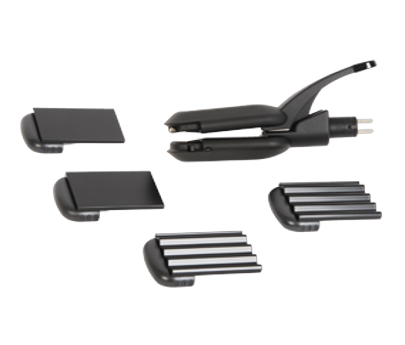 Lote de 4 planchas para el pelo con placas CS-00120325