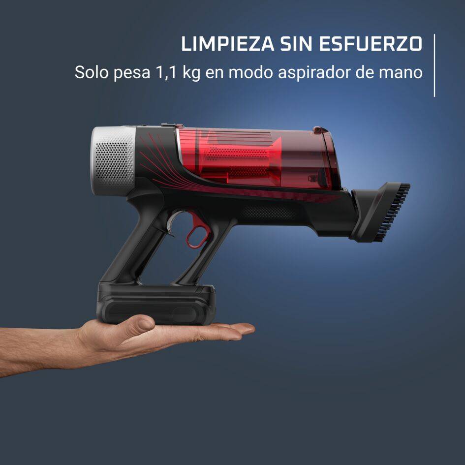 X-Force Flex 9.60 Animal care de Rowenta, Aspiradora escoba sin cable,100&nbsp;AW, Kit Completo de Cepillos y Accesorios, Tecnología Flex, Hasta 45 Minutos de Autonomía