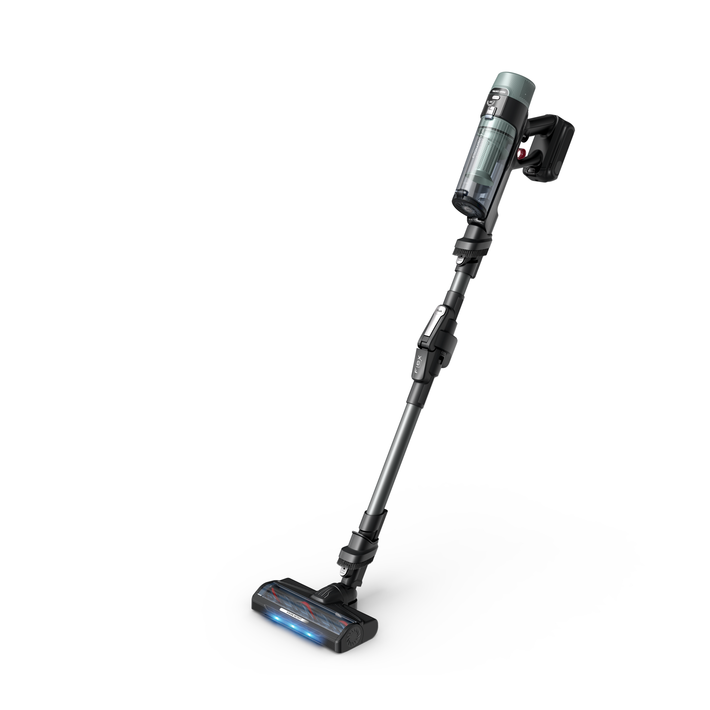 X-Force Flex 10.80 de Rowenta, Aspiradora Sin Cable, Limpieza Profunda, 120 AW, con LEDs azules, Modelo para Alérgicos