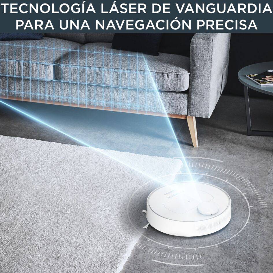 X-Plorer Serie 75 Total Care, Robot aspirador, Blanco