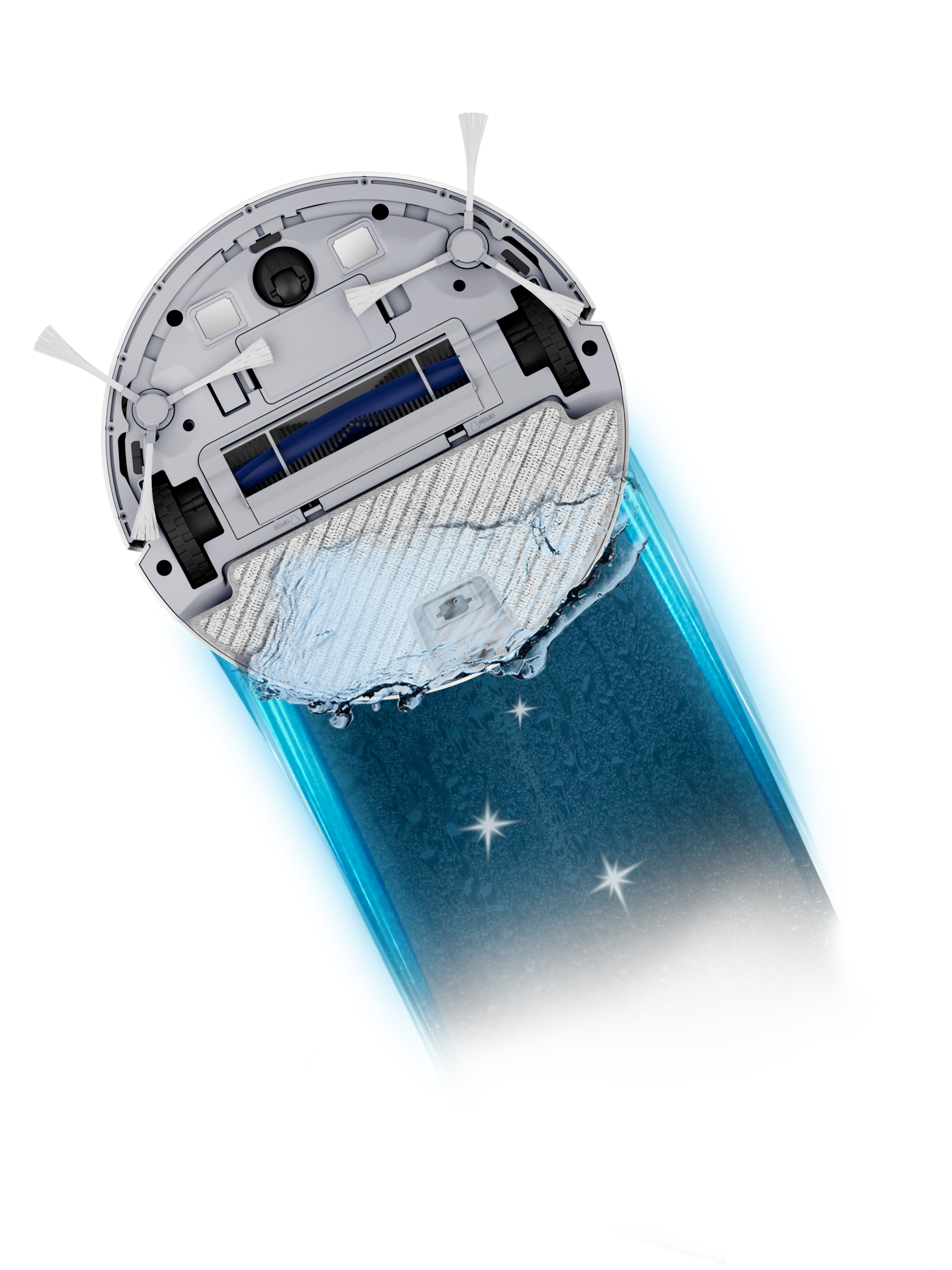 X-Plorer Serie 120 AI, Robot aspirador, navegación con inteligencia artificial, limpieza automática ultraprecisa, datos protegidos, tecnología de láser + cámara, batería duradera