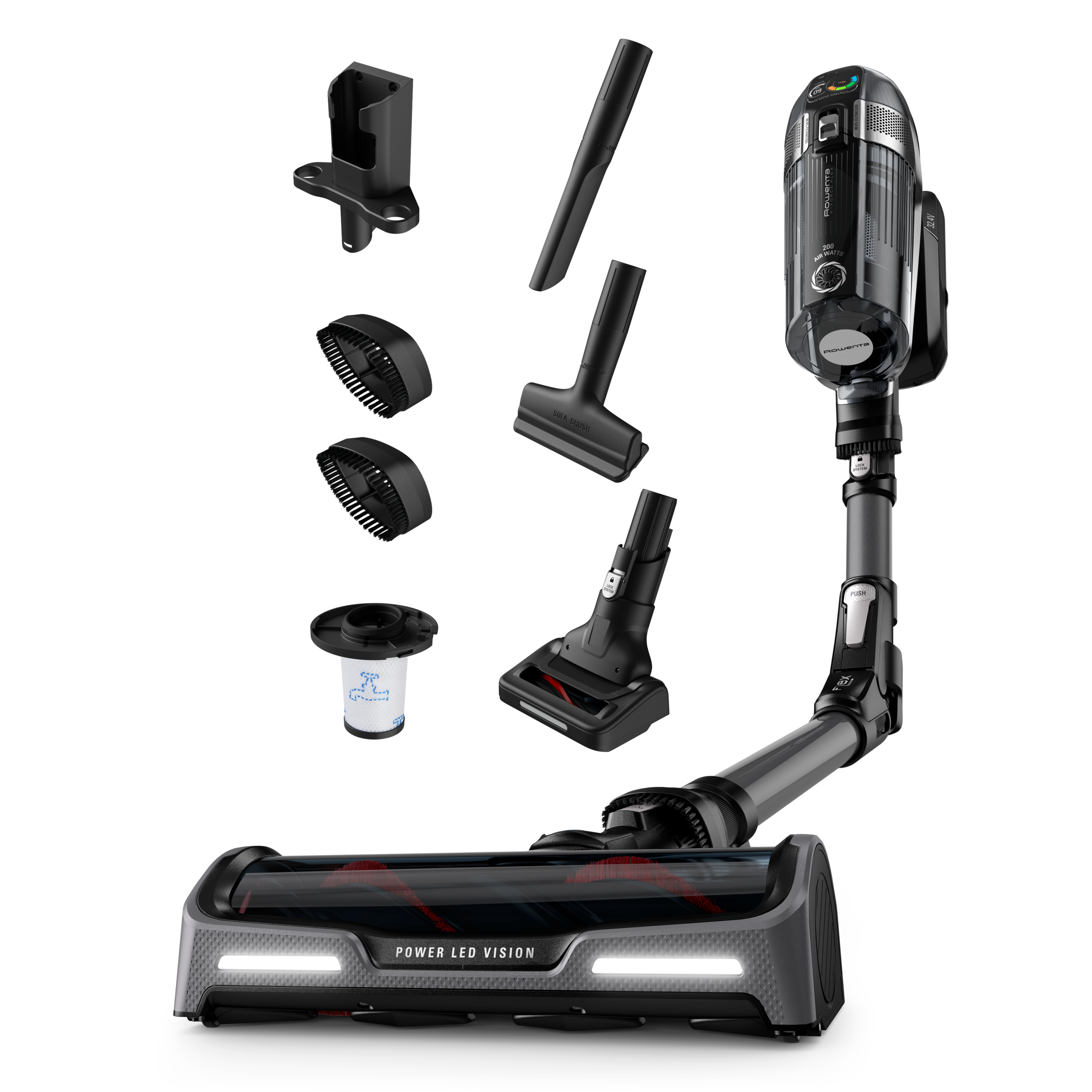 Rowenta Power Vision Cepillo Para Escoba XForce 11.60 RH98 RH9811 Rh9878 Rh9879 66856699