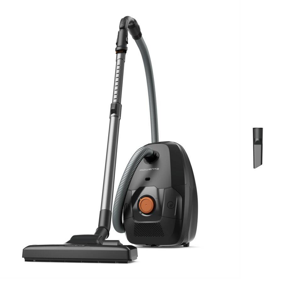 Green Force Max de Rowenta, Aspiradora con bolsa, Motor de Bajo Consumo, 900&nbsp;W, Diseño Compacto, Radio de Acción de 12
