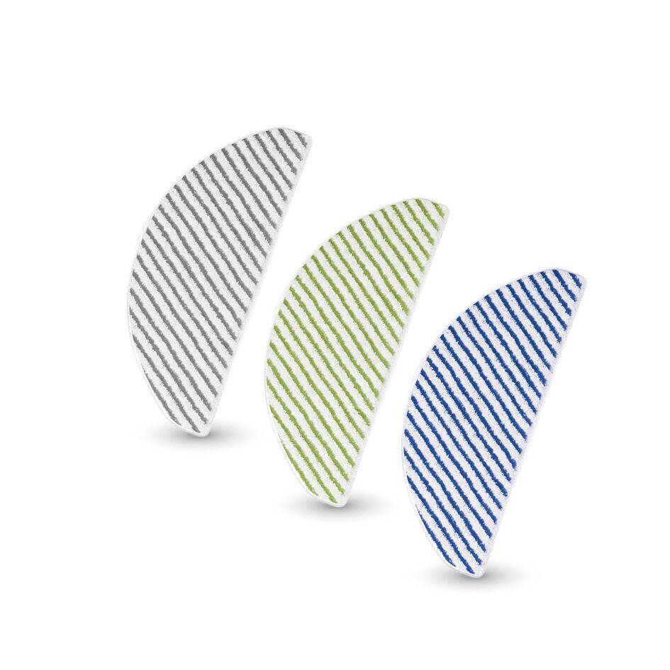 KIT DE 3 MOPAS DE MICROFIBRAS ESPECÍFICAS PARA ANIMALES Y ALÉRGENOS ZR879A01 PARA LAS SERIES X-PLORER 85, 85+, 90, 90+