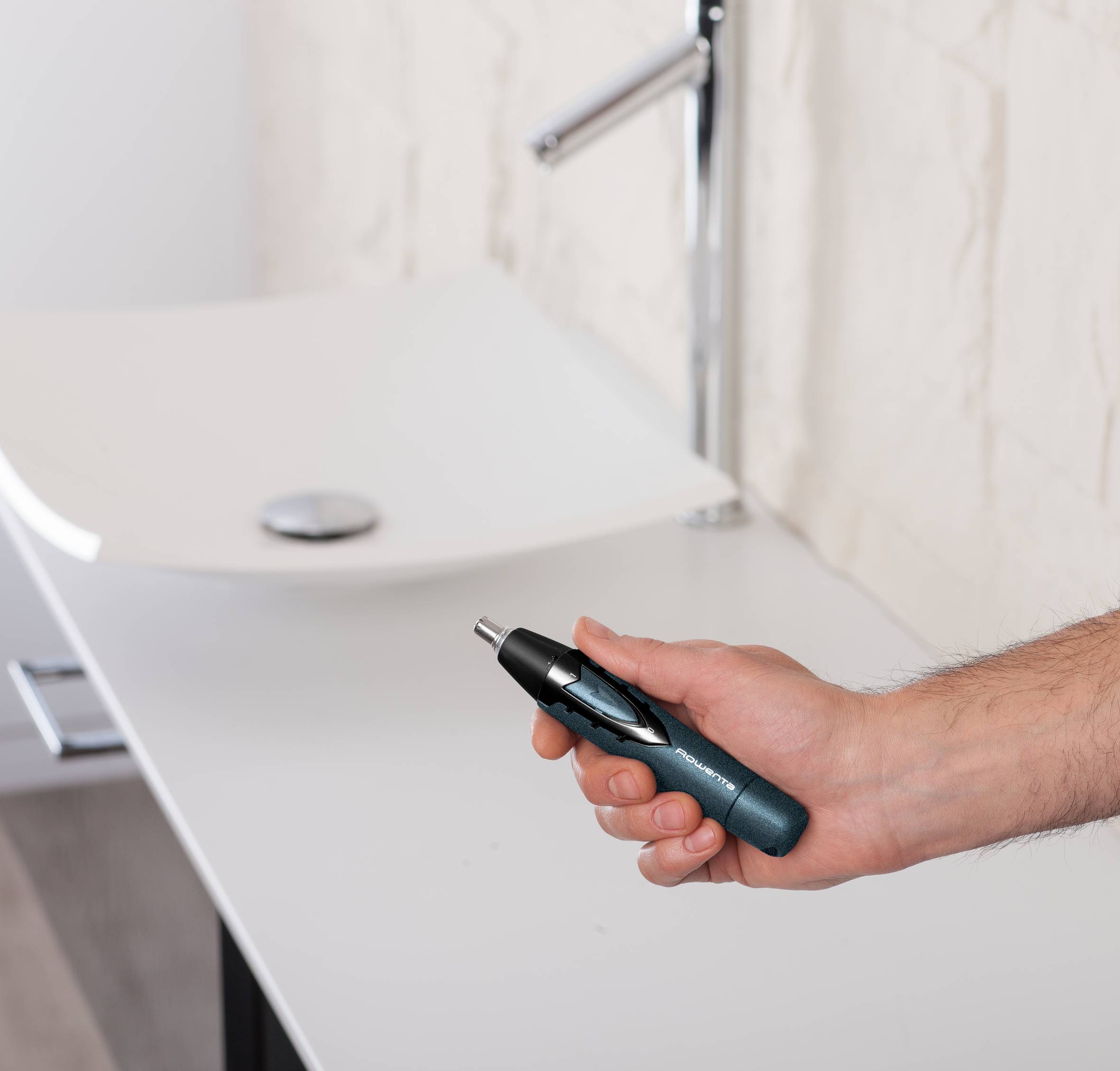 Naricero y orejero Specialist, Cortapelos para nariz y orejas, Tecnología Vision